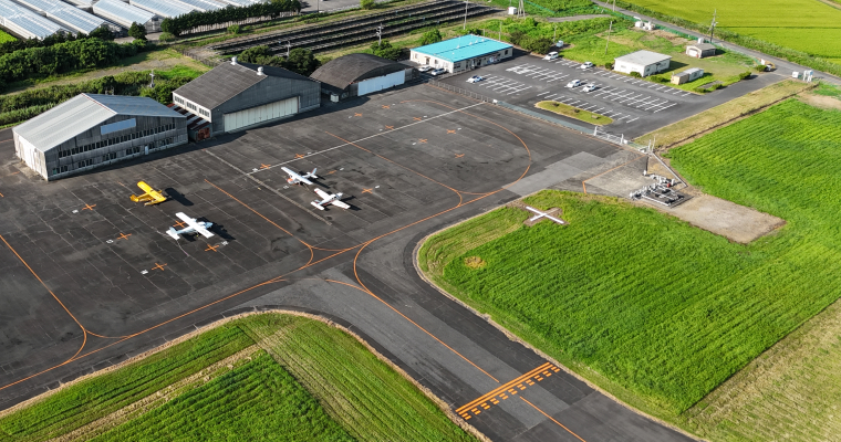 飛行場全景